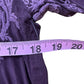 Johnny Was Purple Embroidered Tunic Top Size XS