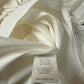 TRINA TURK White Ruffle Trim Top Size S