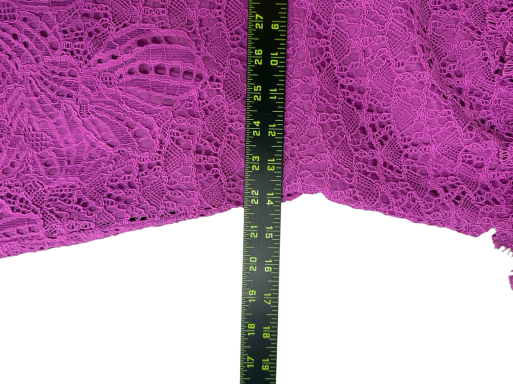 TRINA TURK Purple Mai Tai Lace Cocktail Dress Size 4