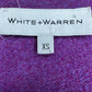 WHITE + WARREN Size XS Sweater