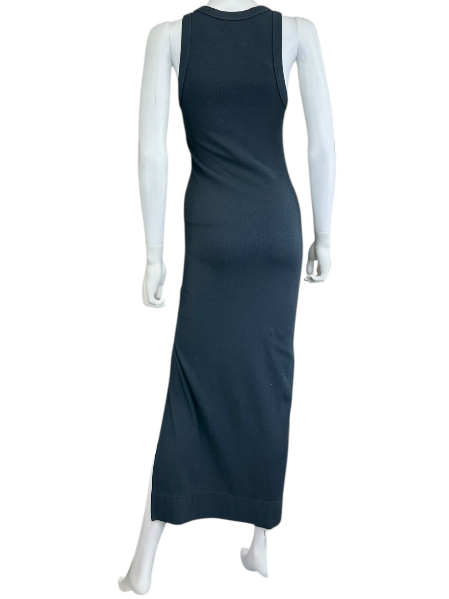 Rowan Casual Gray Stretch Knit Dress Size S