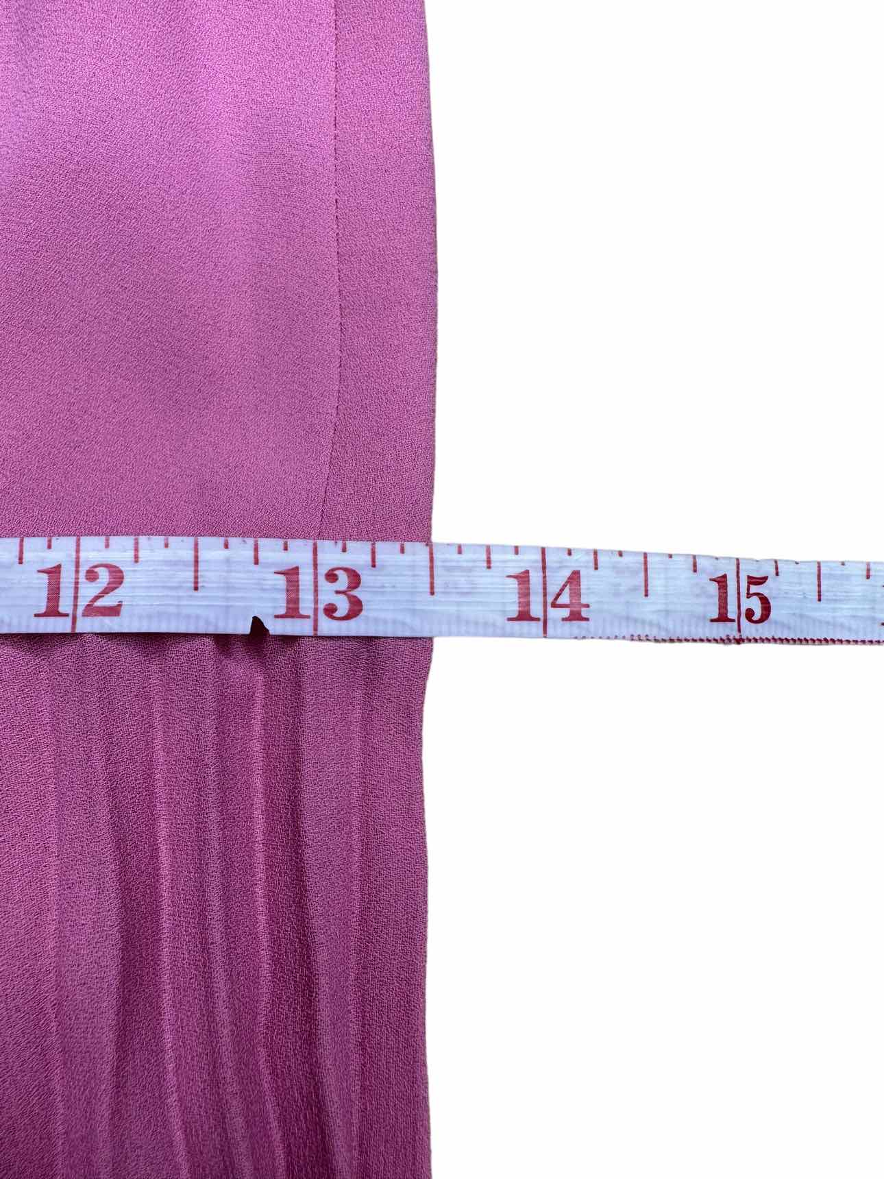 vince. NWT Pink Pleated Midi Dress Size 6