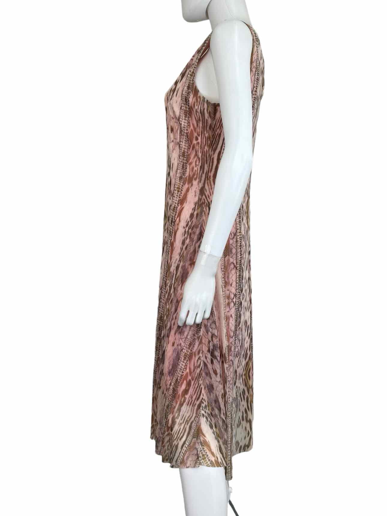 T TAHARI NWT Blush Animal Print Dress Size M