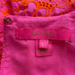 Lilly Pulitzer Pink Lailah Eyelet Embroidered Top Size L