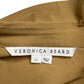 VERONICA BEARD Khaki Button-Down Mini Dress Size 12