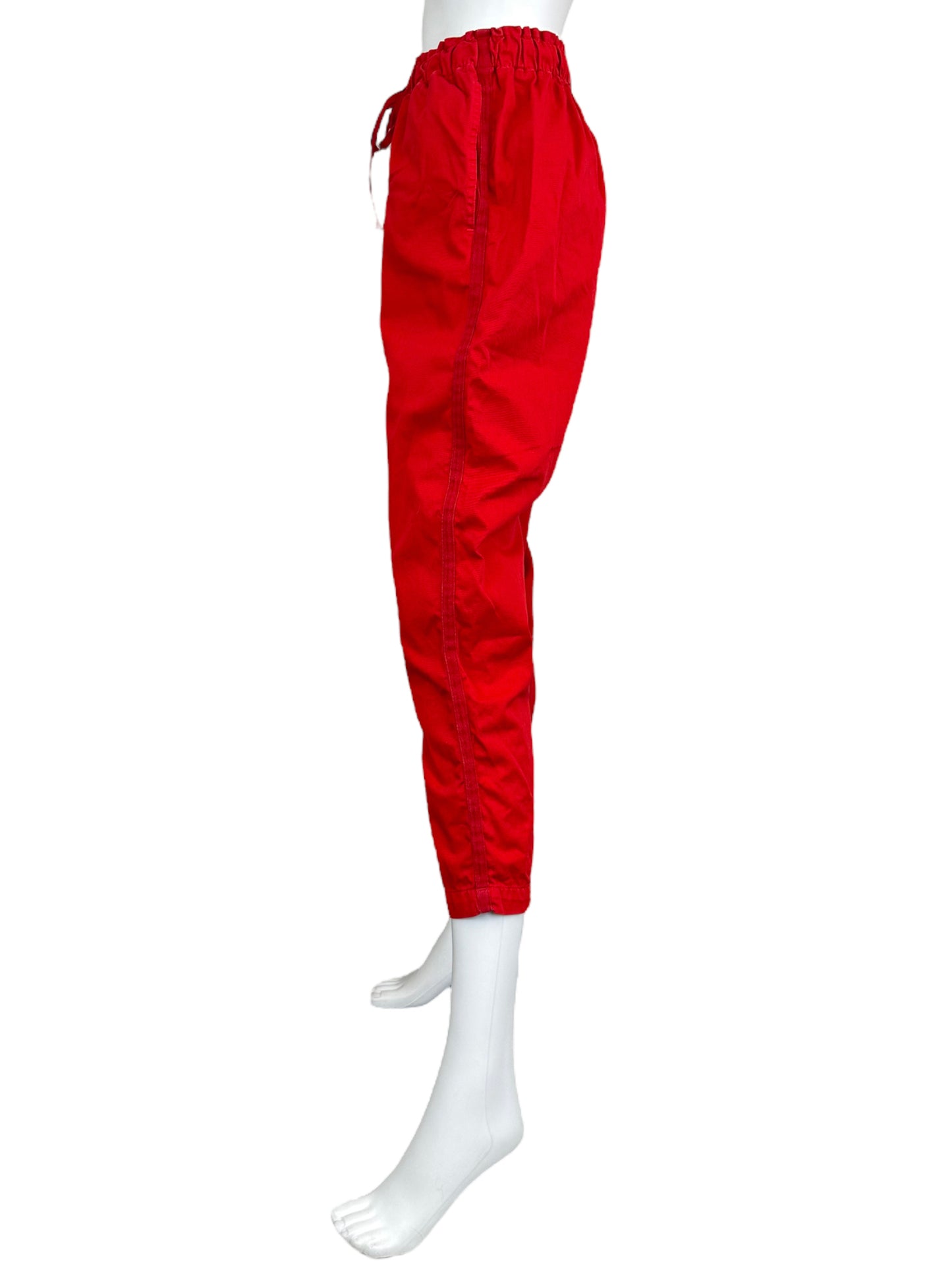 Xirena Red 100% Cotton Drawstring Pants Size S