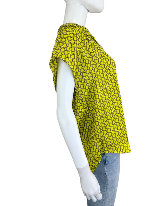 MICHAEL Michael Kors  Green Blouse Size M