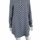 Julie Brown NWT Navy PREPPY PALM Silk Print Dress Size 2