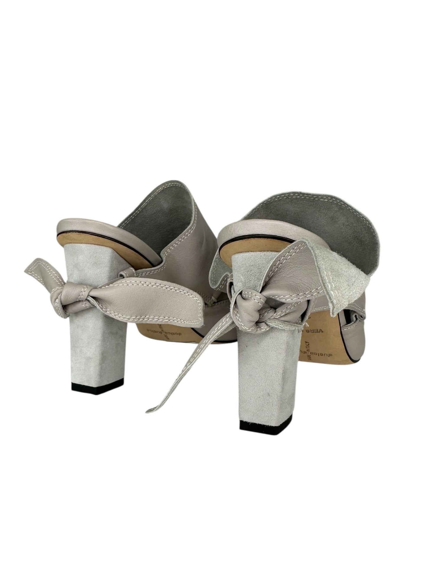 dusica dusica sacks Taupe Leather Sandal Pumps Size 37.5