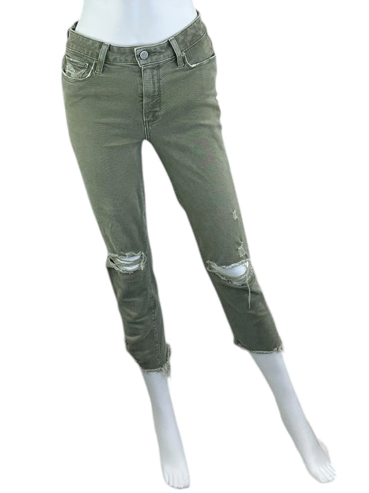 PAIGE Army Green Jeans Size 27