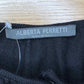 Alberta Ferretti Black Wool Sweater Cardigan Size 8