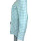 Eddie Bauer NWT Teal Plaid Button-Down Shirt Size M