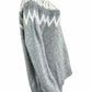 chicos Gray Nordic Sweater Size L