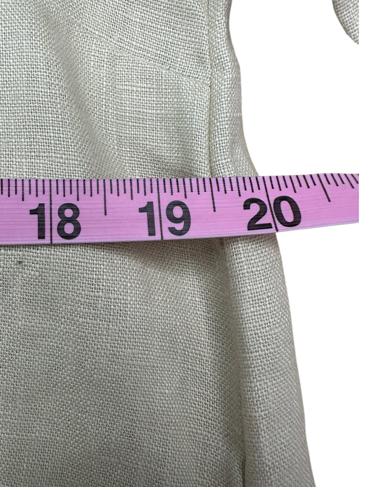 TUCKERNUCK NWT Tan Linen Shirt Dress Size L