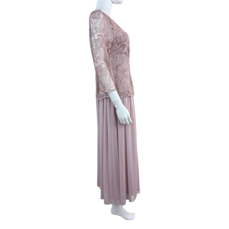 Alex Evenings NWT Rose Floral Lace Cocktail Dress Size 8