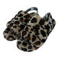 UGG Fluff Yeah Leopard Slides Size 9