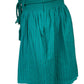ULLA JOHNSON Teal Rina High Rise Shorts Size 0