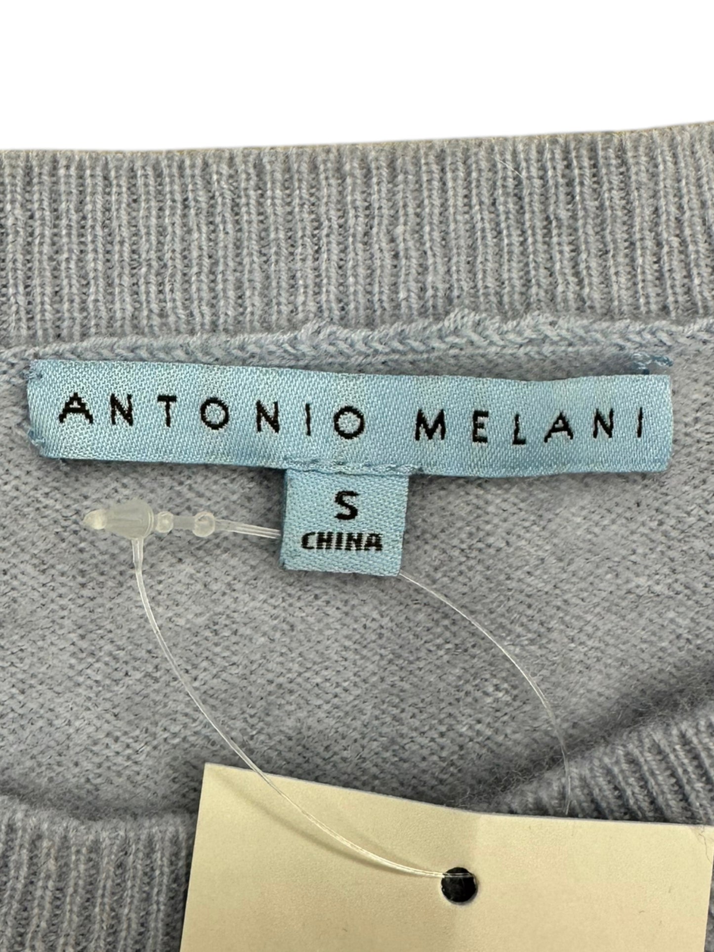 ANTONIO MELANI Blue Cashmere Sweater Size S