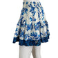 ALIVIA Blue Floral Lynn Top and Anessa Skort Size XS