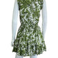 Anna Cate White and Green Casual Dress Size XS