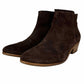 Jack Rogers Chocolate Brown Suede Bailee Booties Size 9