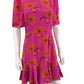 RHODE NWT Hot Pink Paisley Mini Workwear Dress Size 4