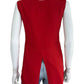 BCBGMAXAZRIA Red Lace Trim Shell Size XS