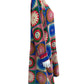 Johnny Was 100% Silk Lionora Sunshine Print Dress Size L