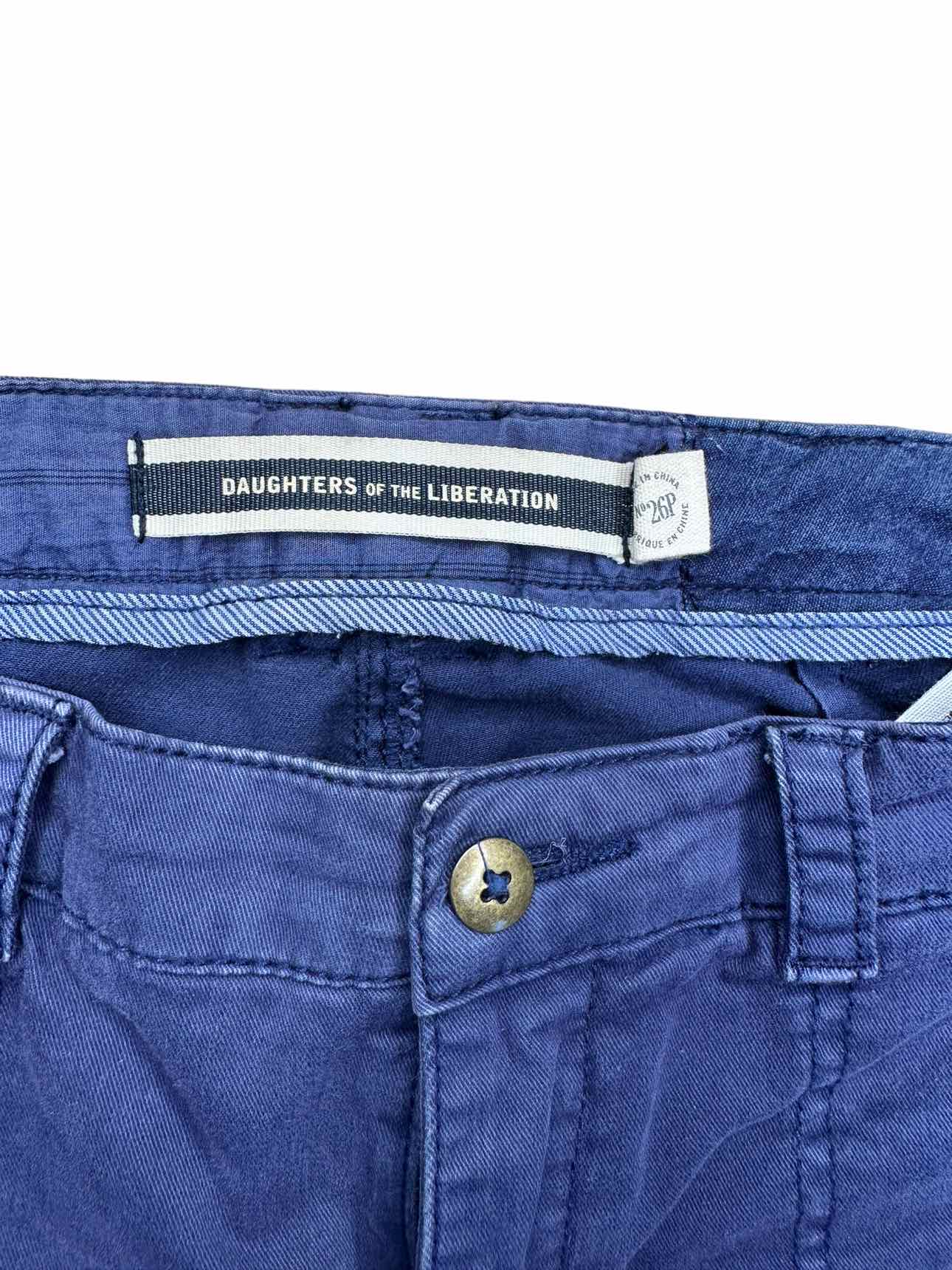 Daughters of the Liberation Navy Cargo Pants Size 26P