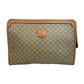 CELINE Vintage Beige Macadam Clutch