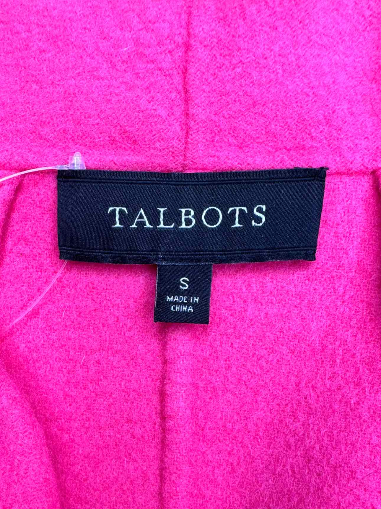 Talbots Pink Wool Jacket Size S