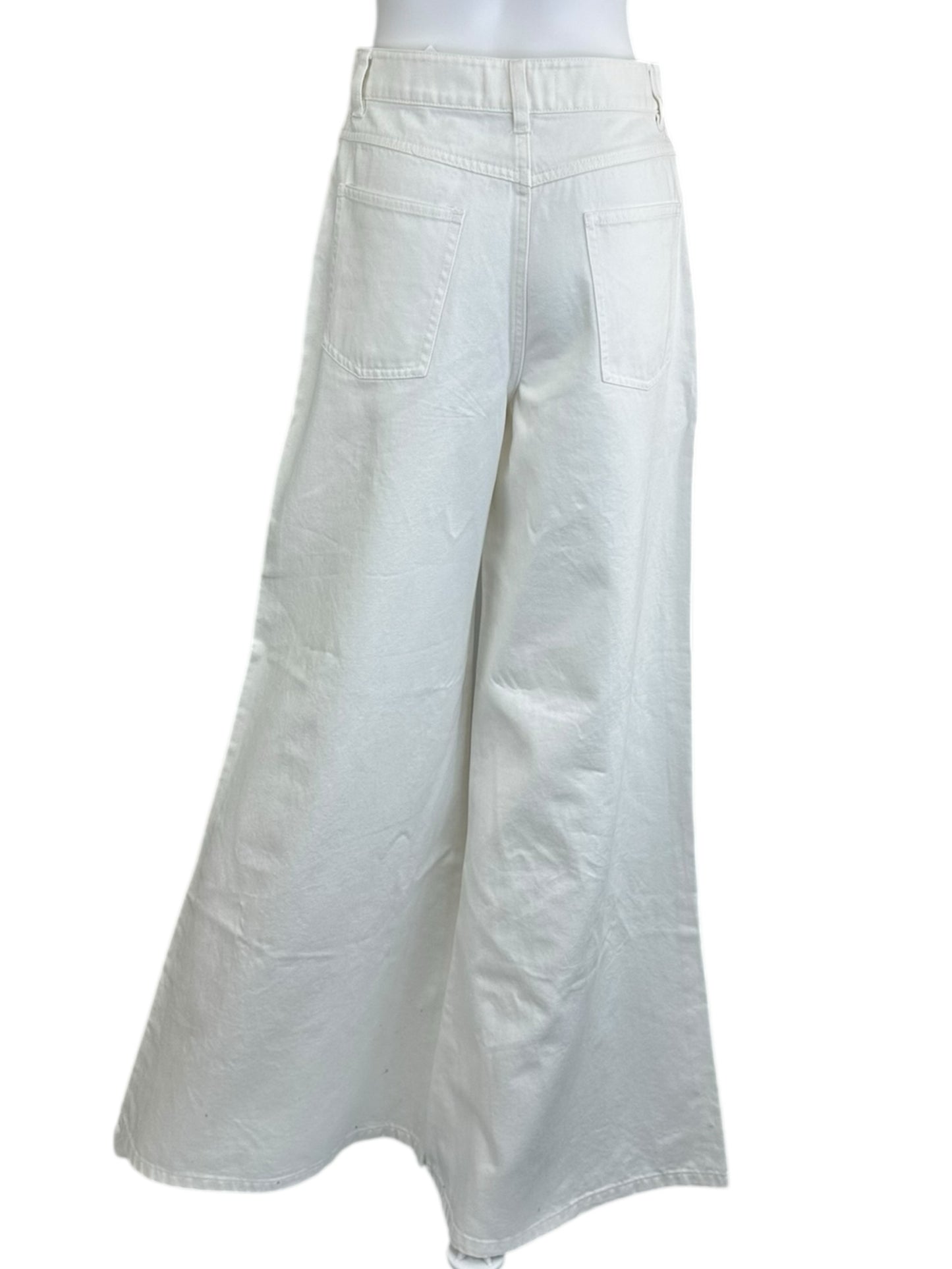 RONNY KOBO NWT White Flare Jeans Size 26