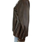 J.PARK Brown Leather Jacket Size M