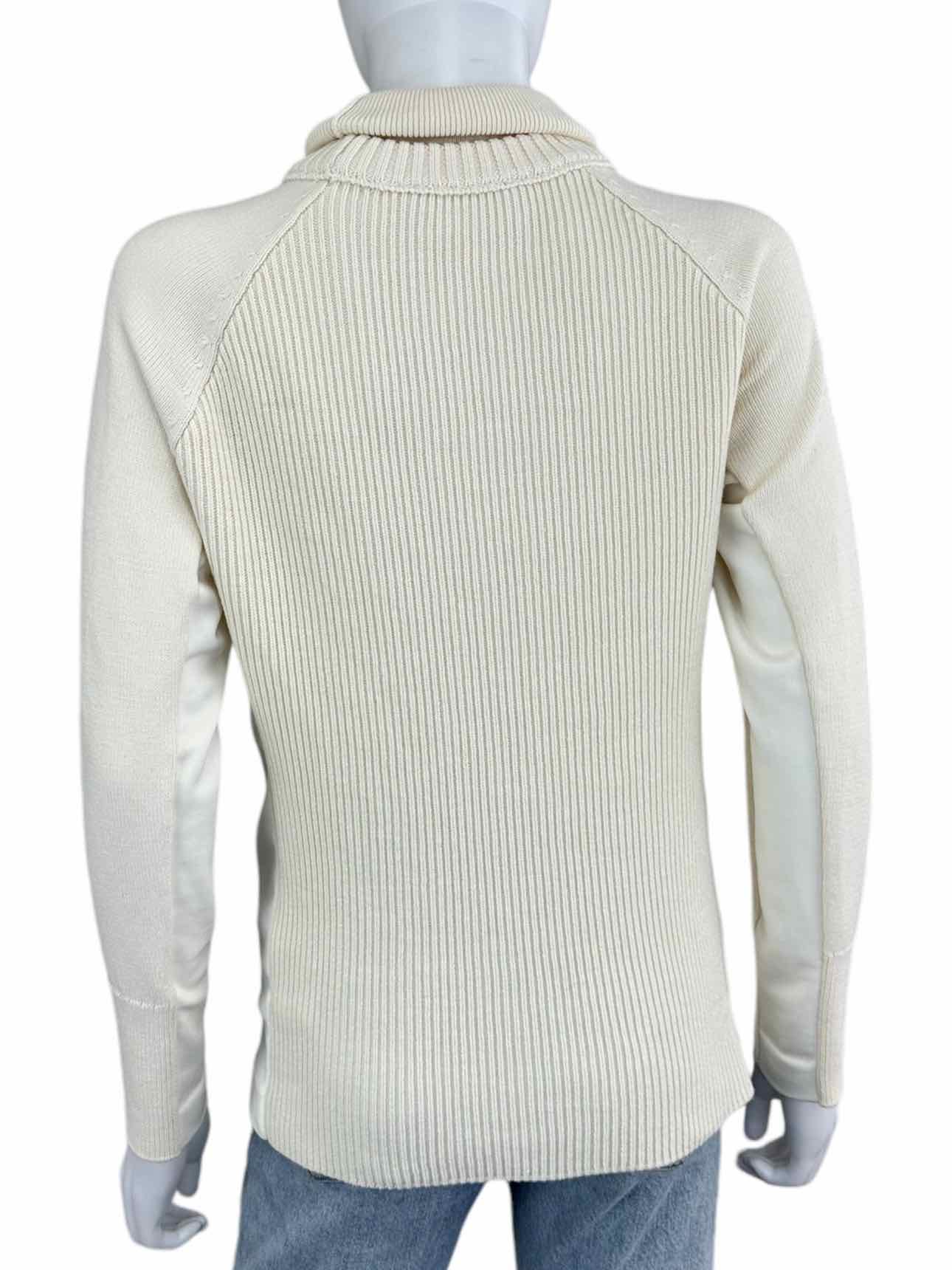 ATHLETA Cream Turtleneck Sweater Size S