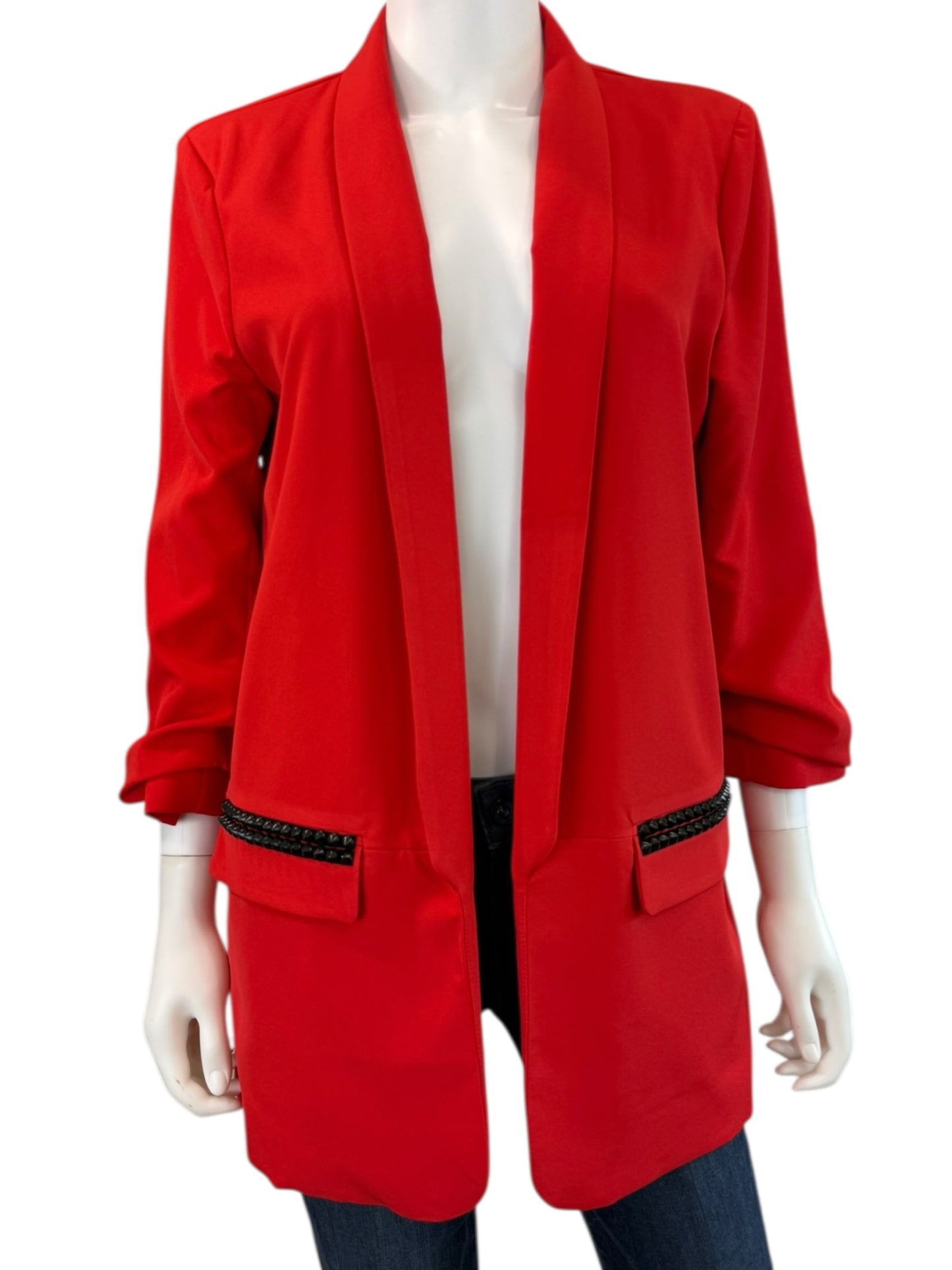 MOVING FORWARD DESIGNS Gameday Red Razorback Blazer Size L