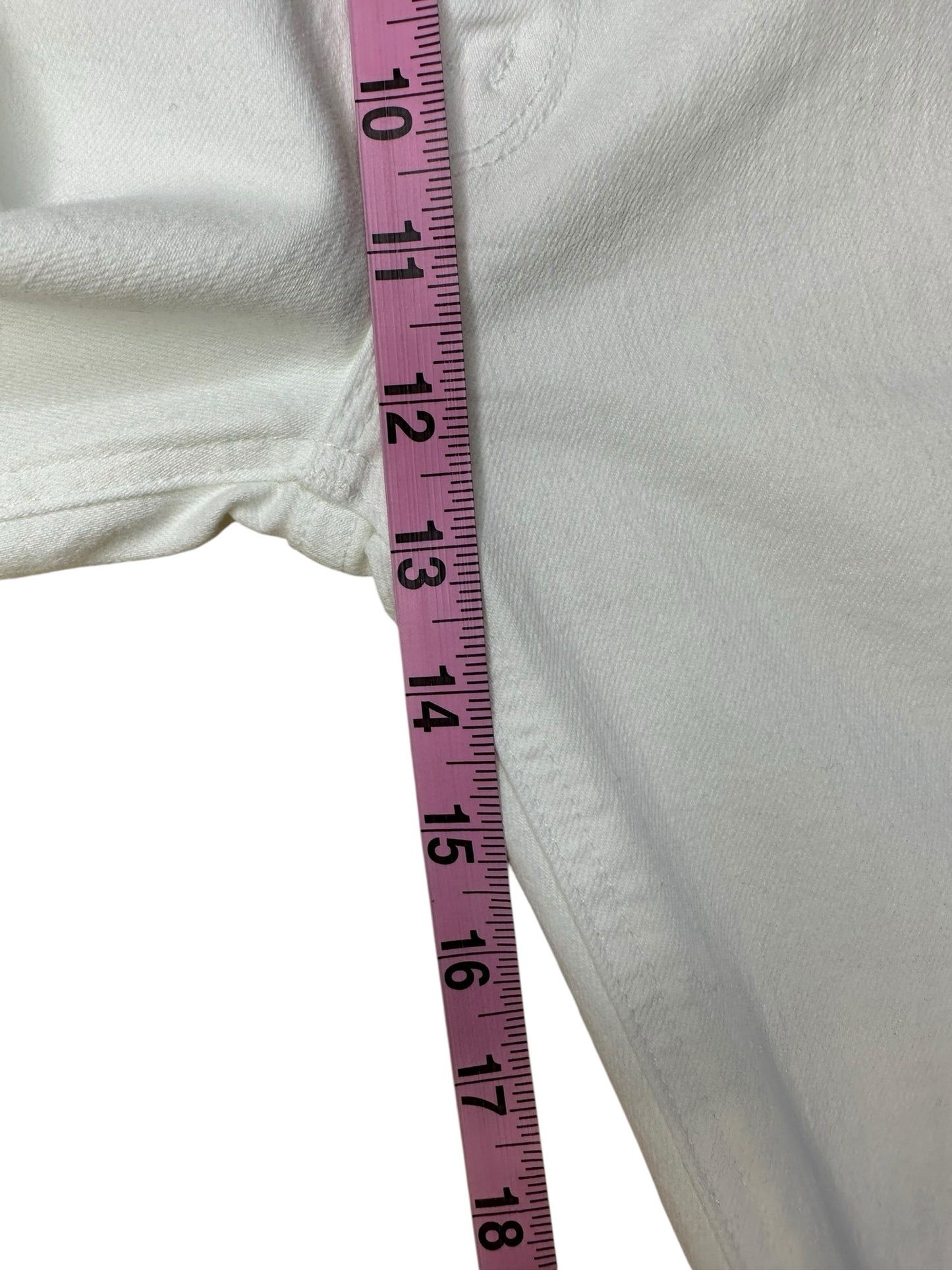 MOTHER White "The Mid Rise Dazzler" Jeans Size 27