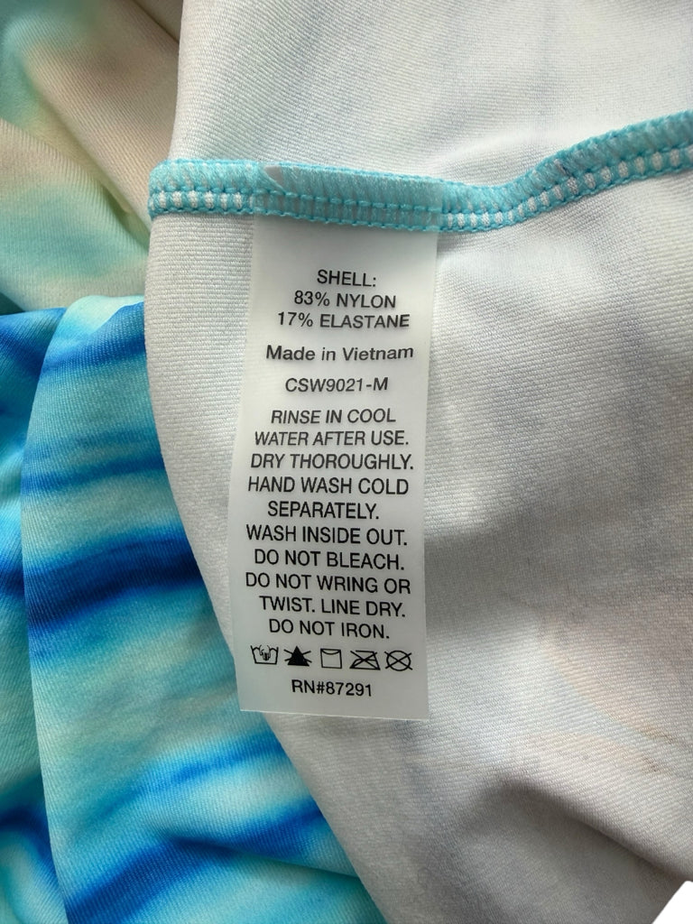 Johnny Was Costa Azul  Surf Shirt Size M