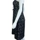White House Black Market Black Lace Cocktail Dress Size 8