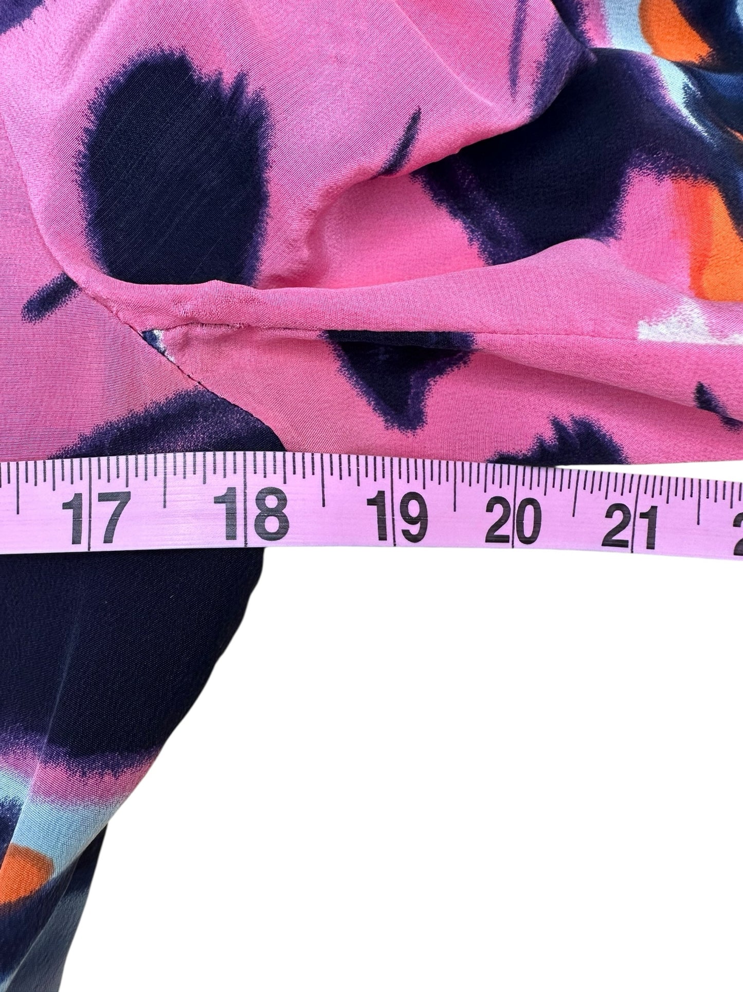 BCBGMAXAZRIA Multi-colored Silk Print Dress Size 6