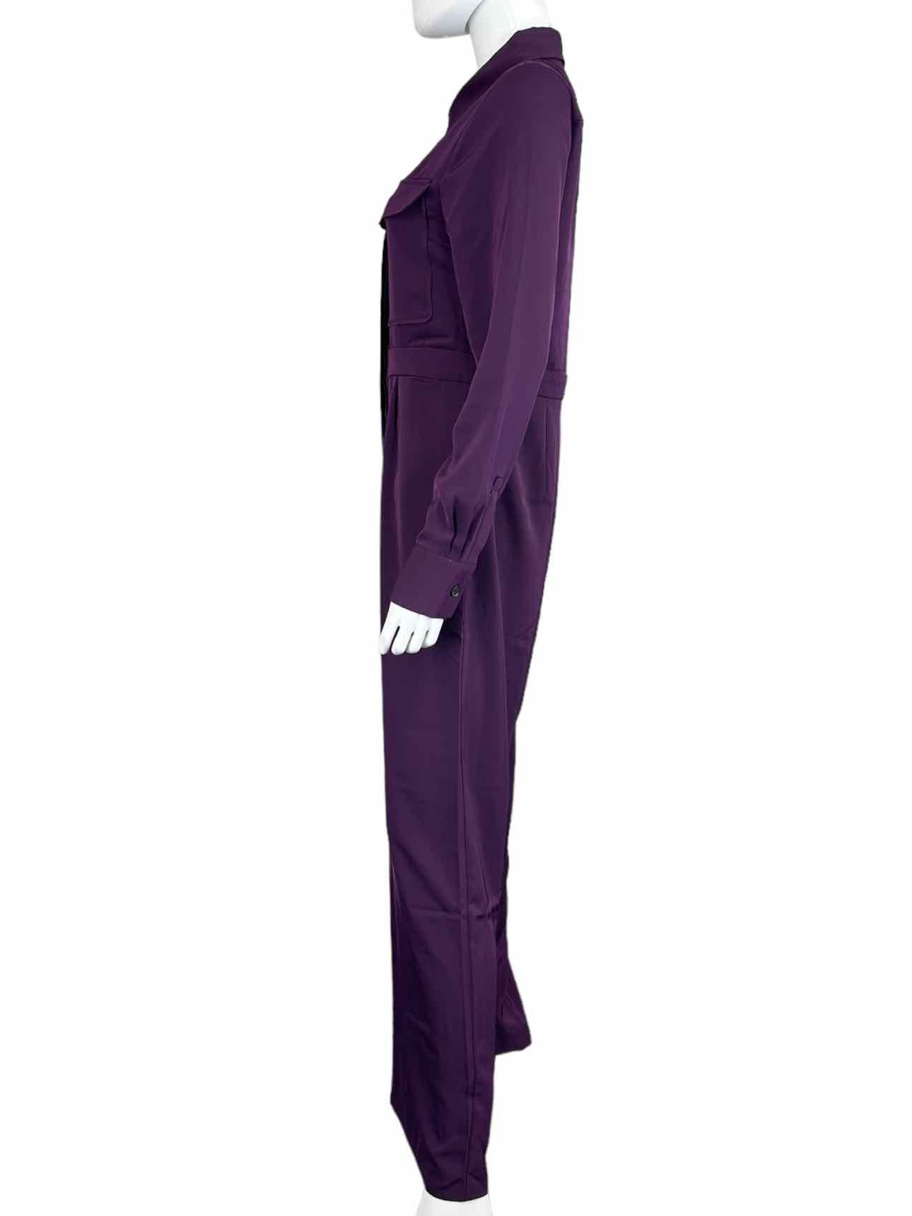 BANANA REPUBLIC NWT Pinot Noir Wide-Leg Jumpsuit Size 6