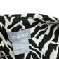 Chico's NWT Zebra Jacquard Topper Coat Size M
