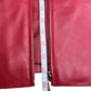 ADLER Red Lamb Leather jacket Size M