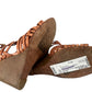 Tory Burch Brown Leather Nadia Wedges Size 8