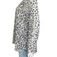 Cabi Glamour Leopard Print Blouse Size M