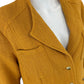 Chico's Yellow Cotton Coat Size L