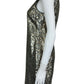 BANANA REPUBLIC Silver and Gold Sequin Dress Size 4