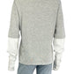 one grey day NWT Gray Twofer Sweater Size L