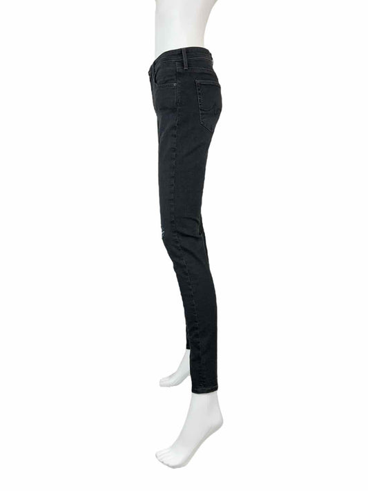 AG Adriano Goldschmied NWT Black THE PRIMA Cigarette Leg Jeans Size 28