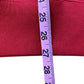 Supreme Red Rhinestone Hoodie Size S