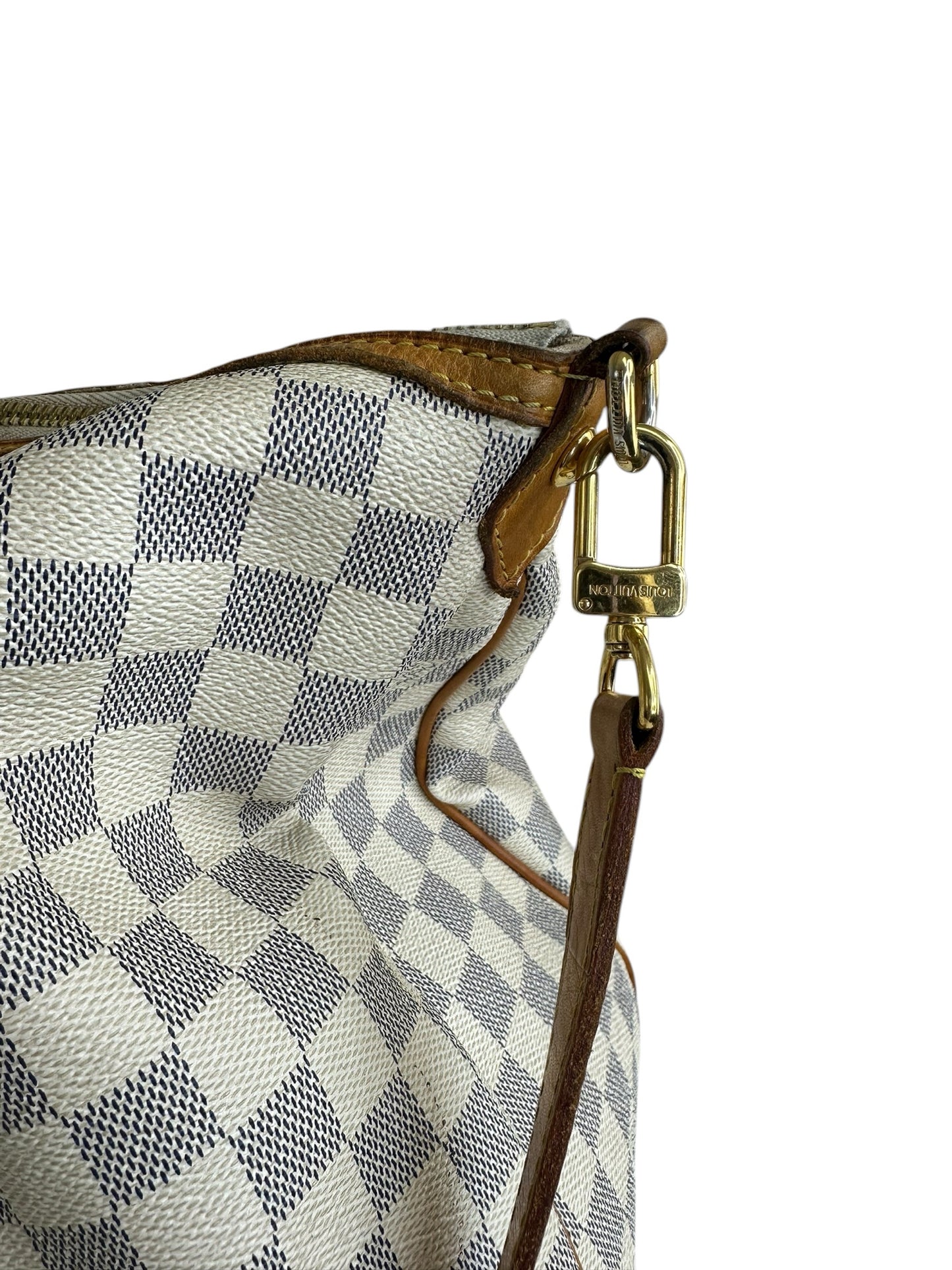 Louis Vuitton Damier Azur Siracusa DM Designer Handbag